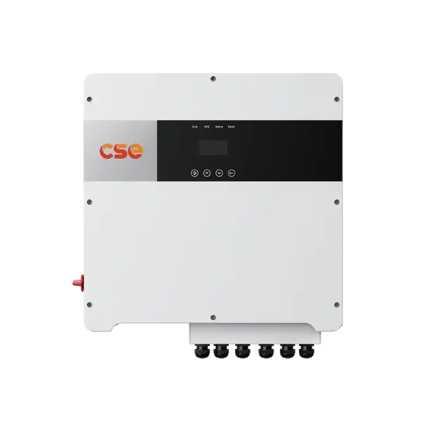 Kit Fotovoltaico con Inverter Ibrido trifase CSE 10 kW 2mppt e Batterie Modulari alto voltaggio 10 kWh