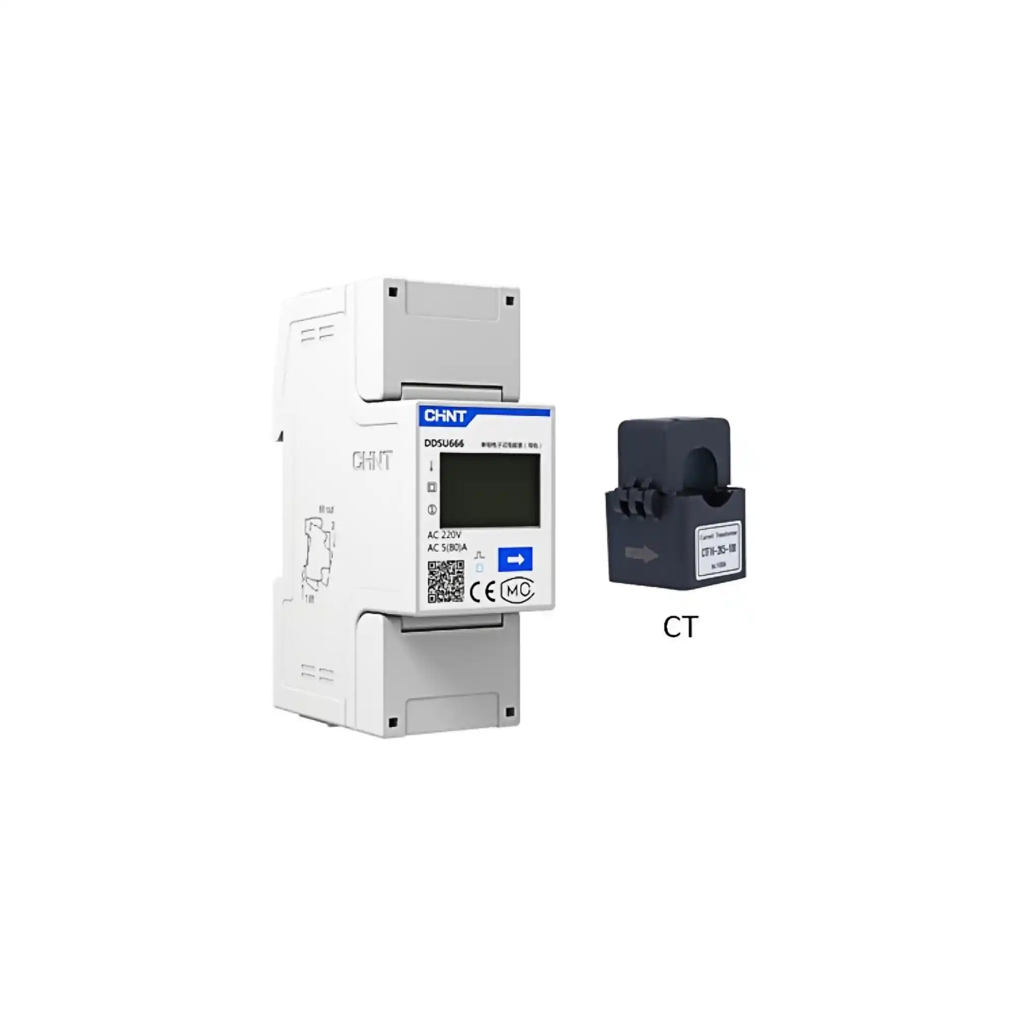 Energy Meter Monofase per Inverter SAJ DDSU666 100A