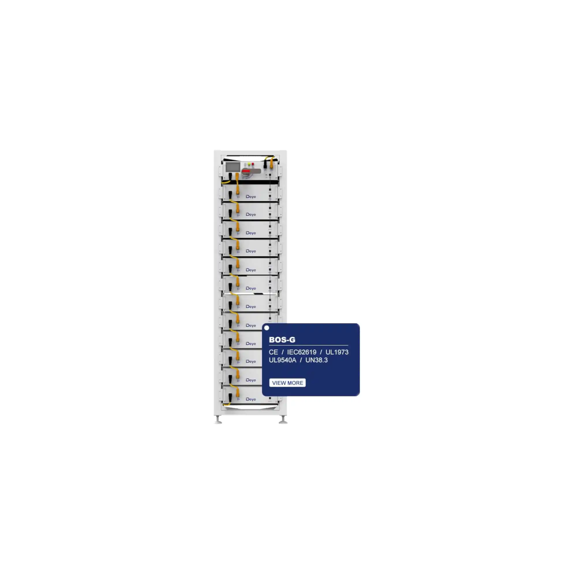 Scaffale per Batterie DEYE 3U-HRACK