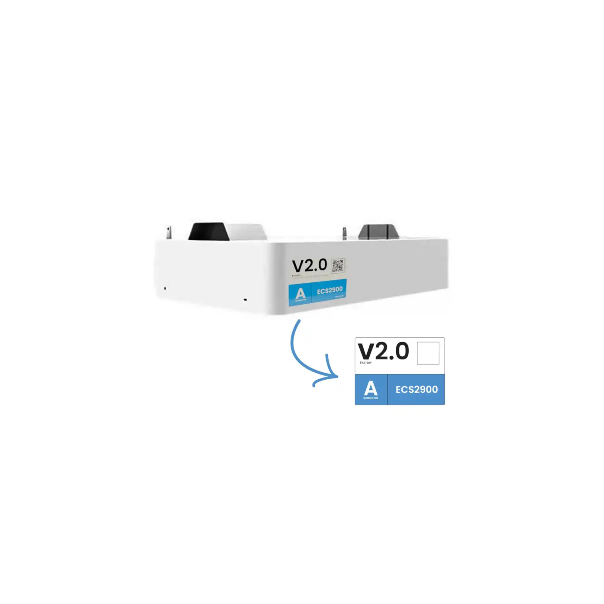 Batteria al Litio ad Alto Voltaggio da 2.9kWh con BMS CM2900