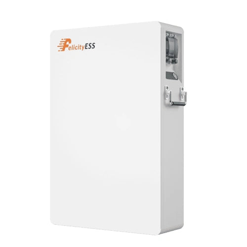 Batteria FelicityEss LiFePO4 5.12 kWh 48V - garanzia 10 anni - compatibilità con inverter serie Deye - Solix - GroWatt - SunSynk - Victron - MegaRevo - Afore - SRNE - VoltronicPower - MPPSolar - LuxPower - invt - Sofar - ChisageEss - SolaxPower -  SolArk