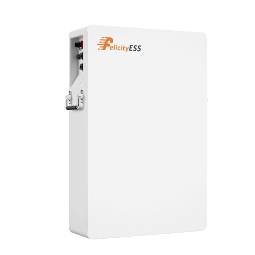 Batteria FelicityEss LiFePO4 5.12 kWh 48V - garanzia 10 anni - compatibilità con inverter serie Deye - Solix - GroWatt - SunSynk - Victron - MegaRevo - Afore - SRNE - VoltronicPower - MPPSolar - LuxPower - invt - Sofar - ChisageEss - SolaxPower -  SolArk